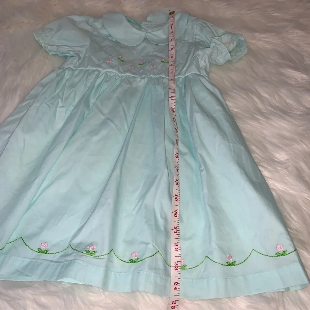 Lil cactus dress with flowers - 5Y